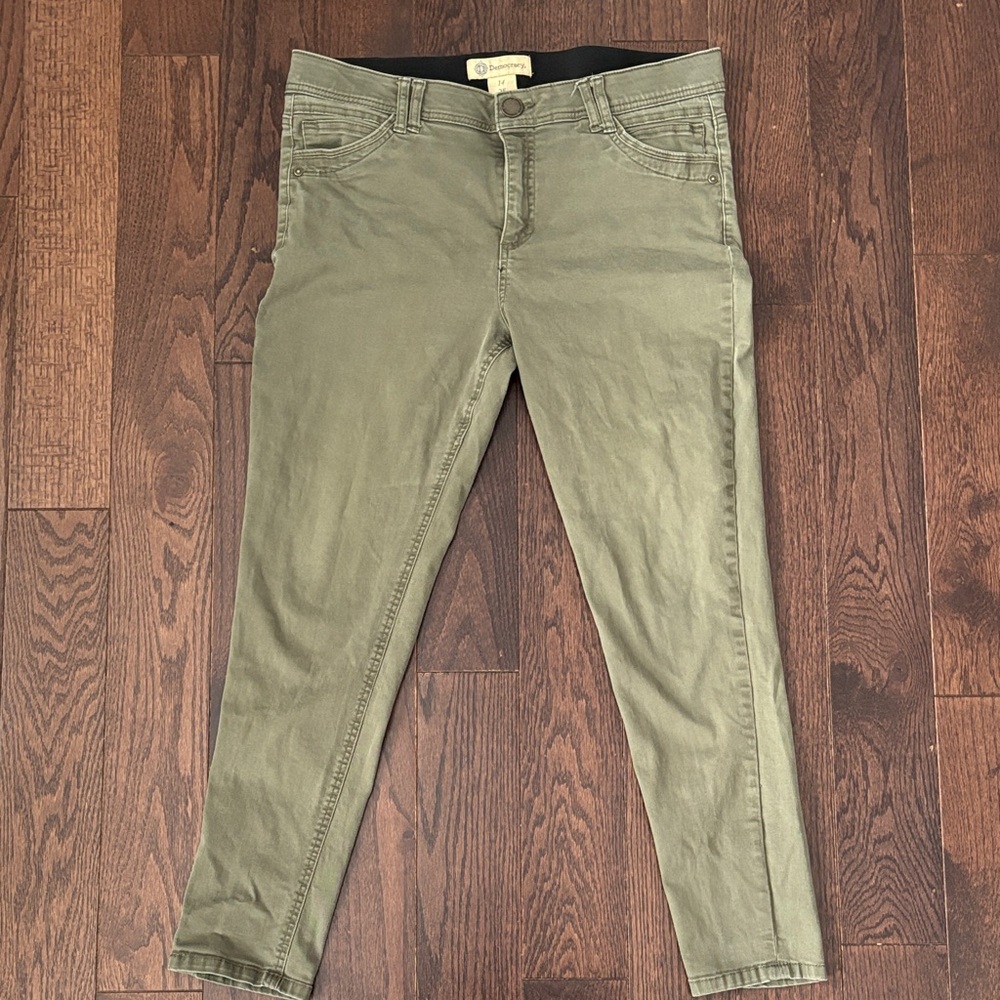 Democracy “Ab” Solution skinny ankle pants